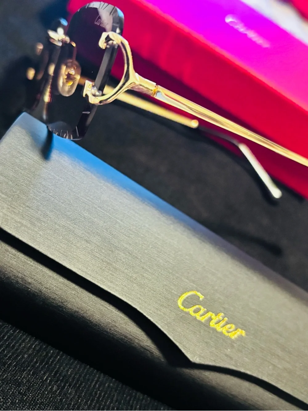 Cartier luxury rimless